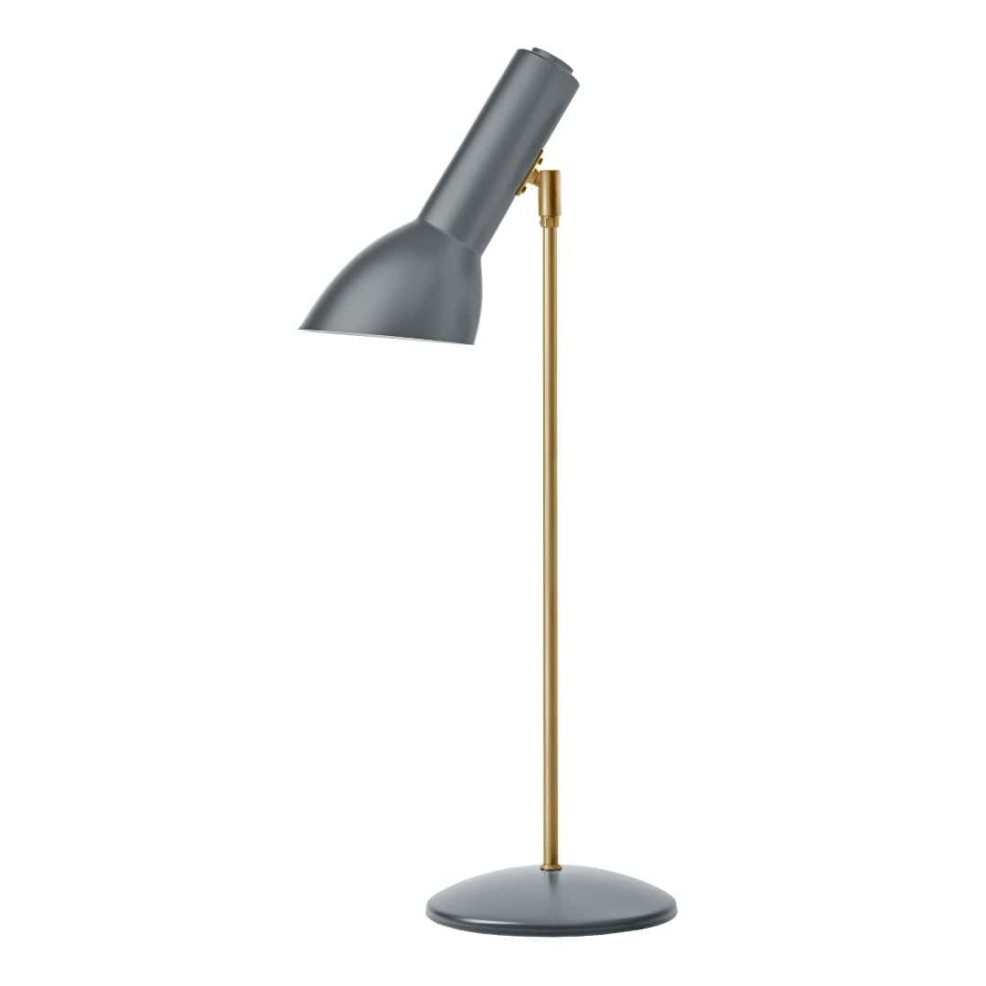 Oblique Messing Bordlampe Flintgrå     fra Cph Lighting