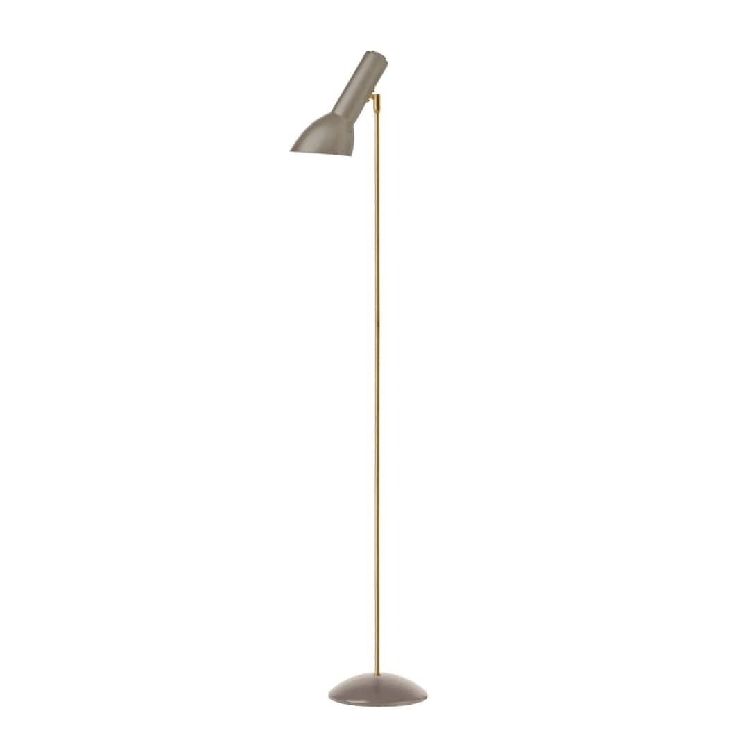 Oblique Messing Gulvlampe Sand     fra Cph Lighting