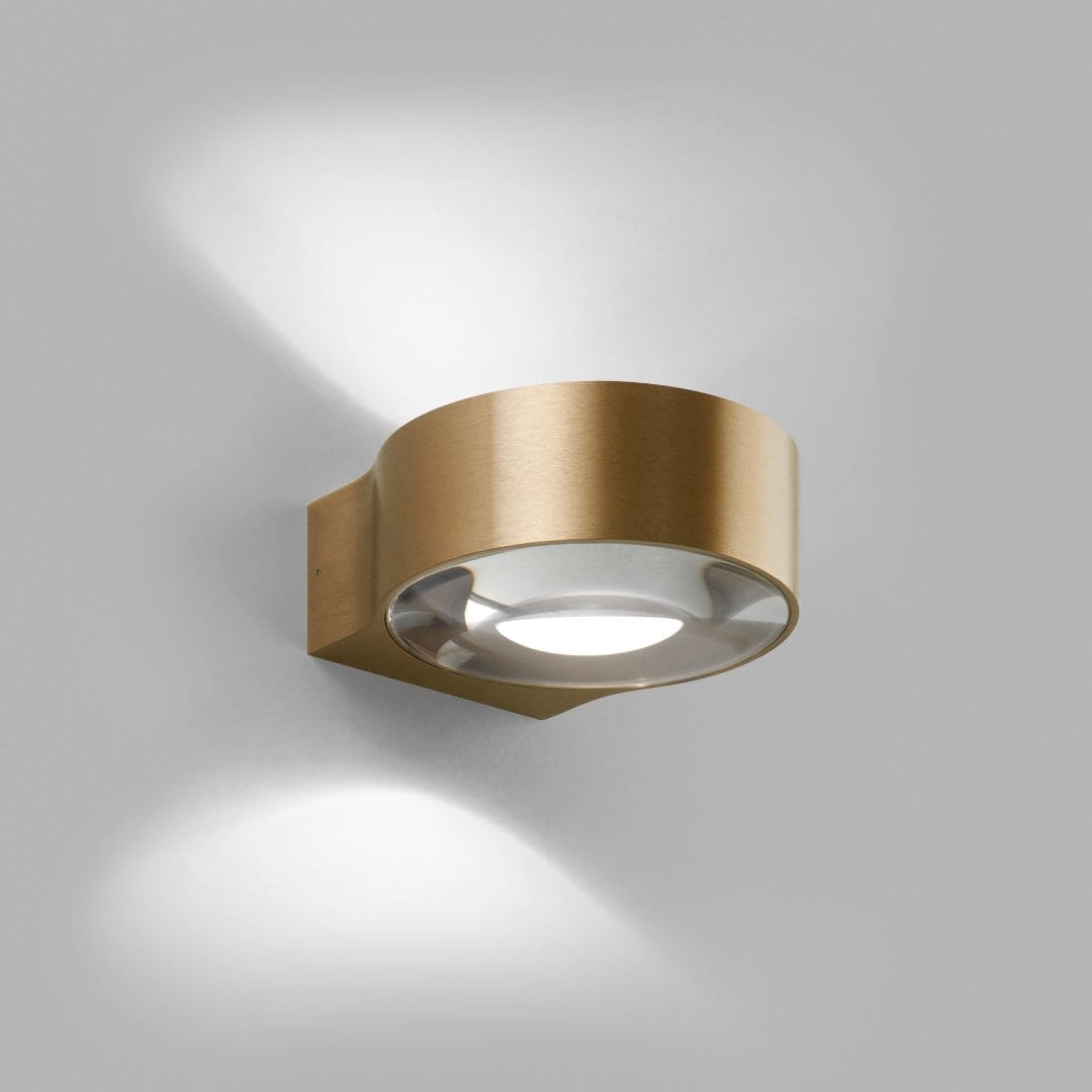 Orbit W2 Led Væglampe Messing 2700k   Så Længe Lager Haves  Light Point fra Light-point