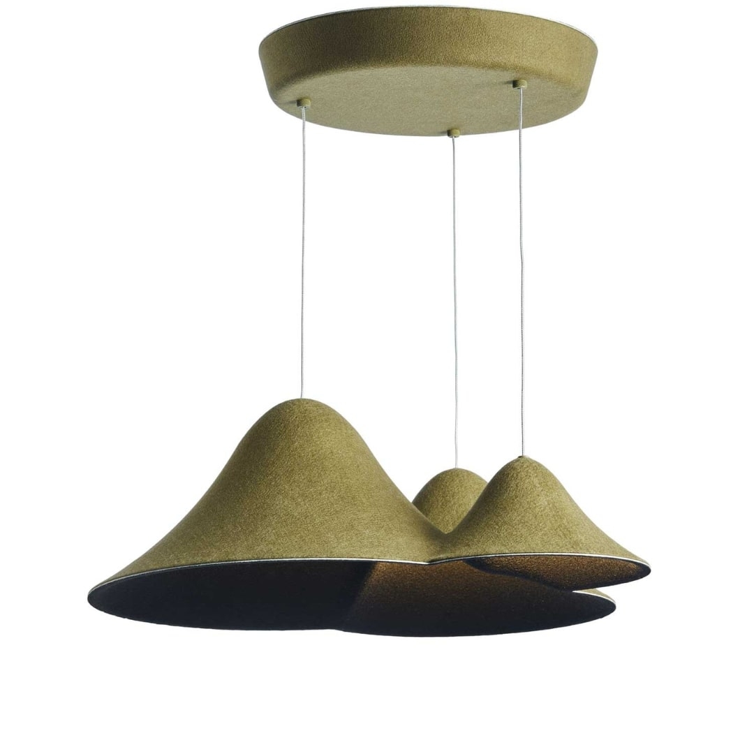 Panorama Small Pendel Grøn Sort fra Loom Design