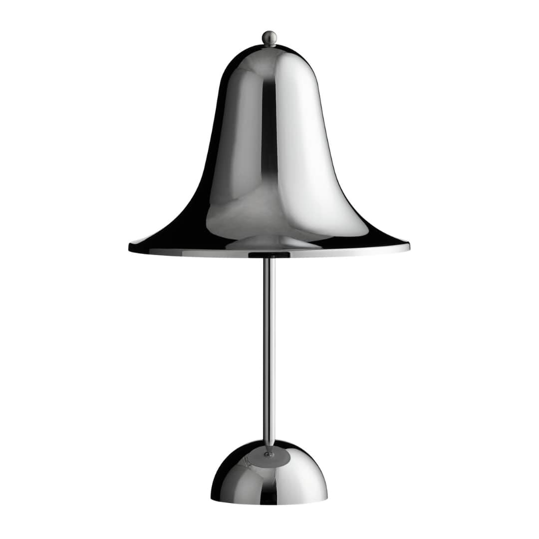 Pantop Portable Bordlampe Krom   Så Længe Lager Haves     fra Verpan