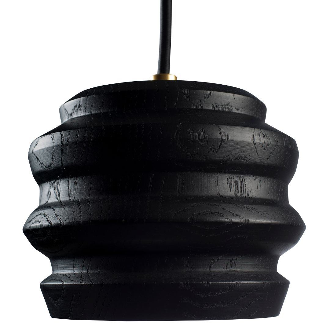 Peak Pendel Sortlakeret Eg     fra Cph Lighting