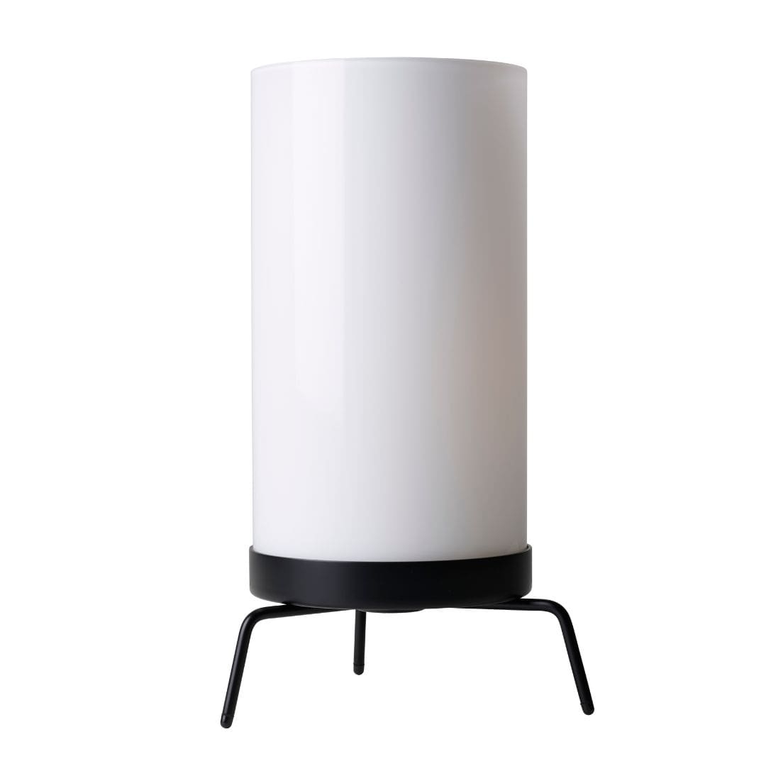 Planner Bordlampe Pm02 Sort Glass Så Længe Lager Haves fra Fritz Hansen