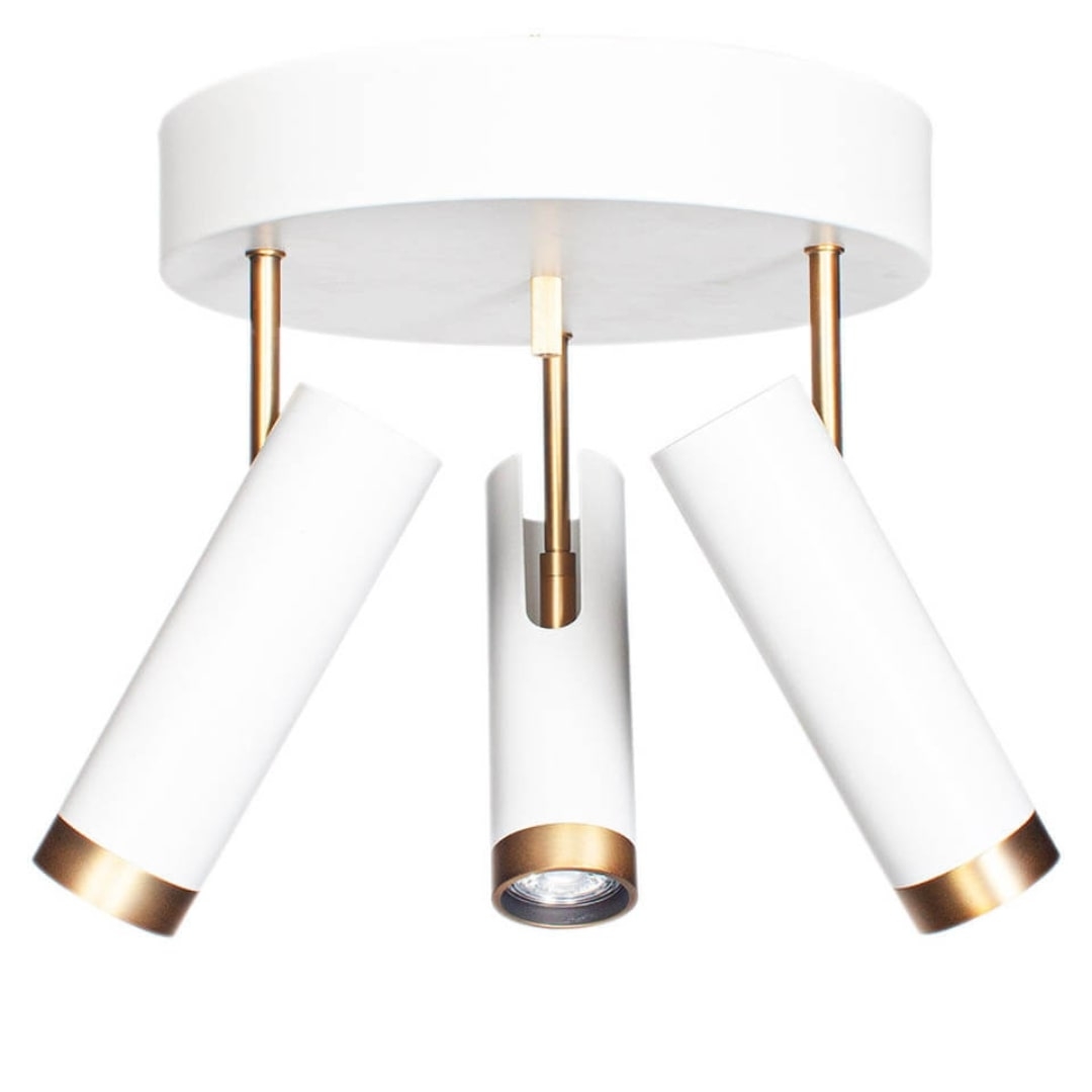 Puls 3 Loftlampe Mat Hvid   By Rydens fra Byrydéns