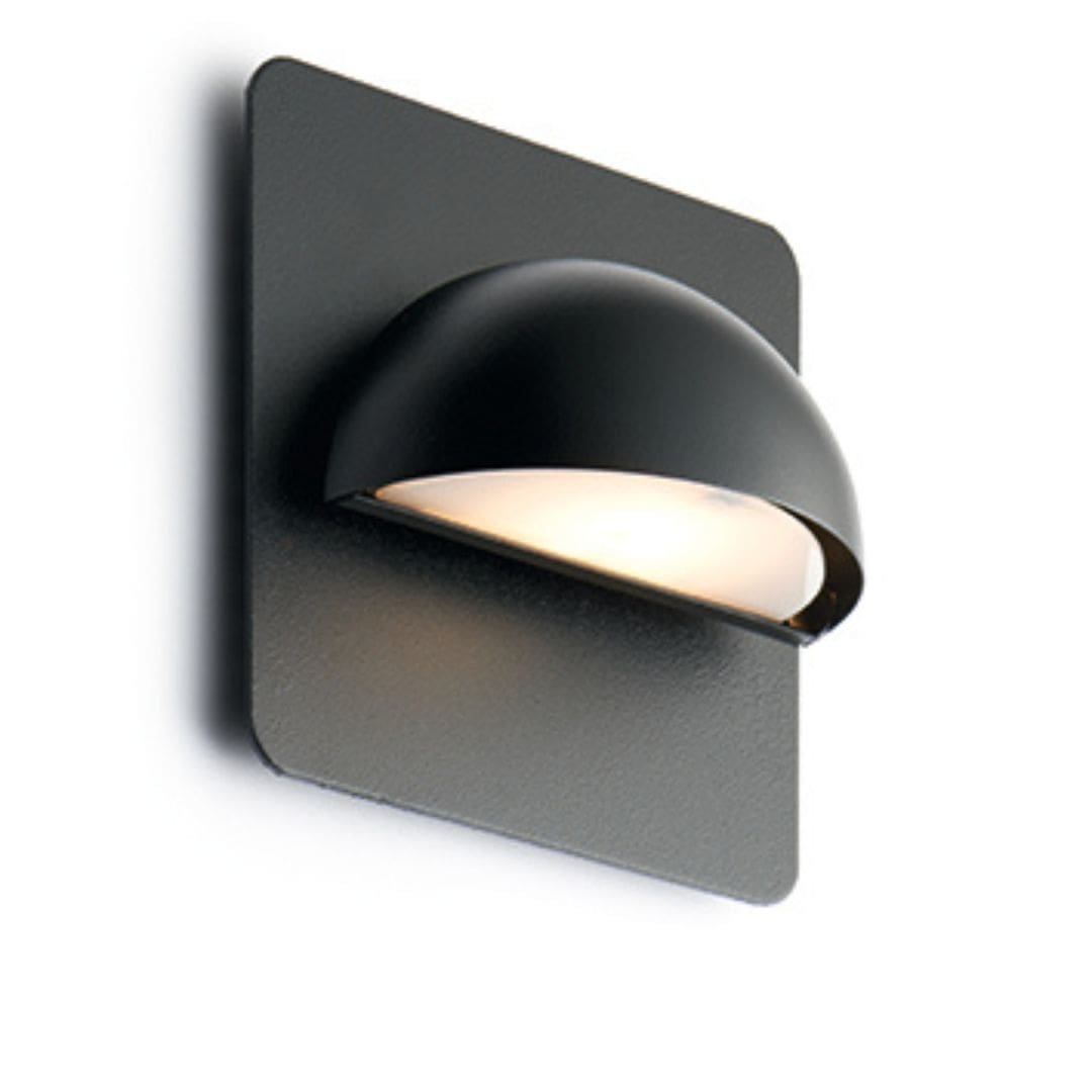 Rørhat Bagplade Sort   Light Point fra Light-point