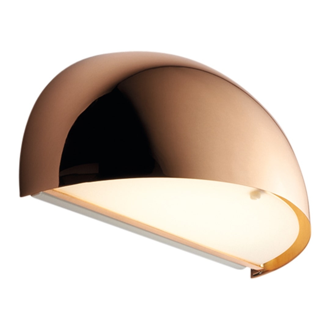 Rørhat Led Væglampe Kobber   Light Point fra Light-point