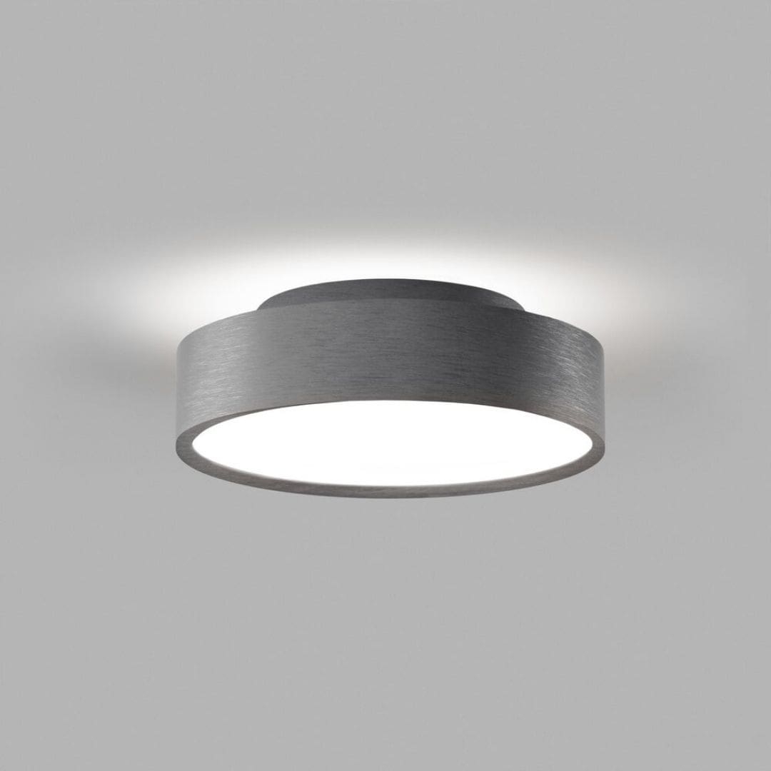 Shadow 1 Led Væg  Og Loftslampe Titanium     Light Point fra Light-point