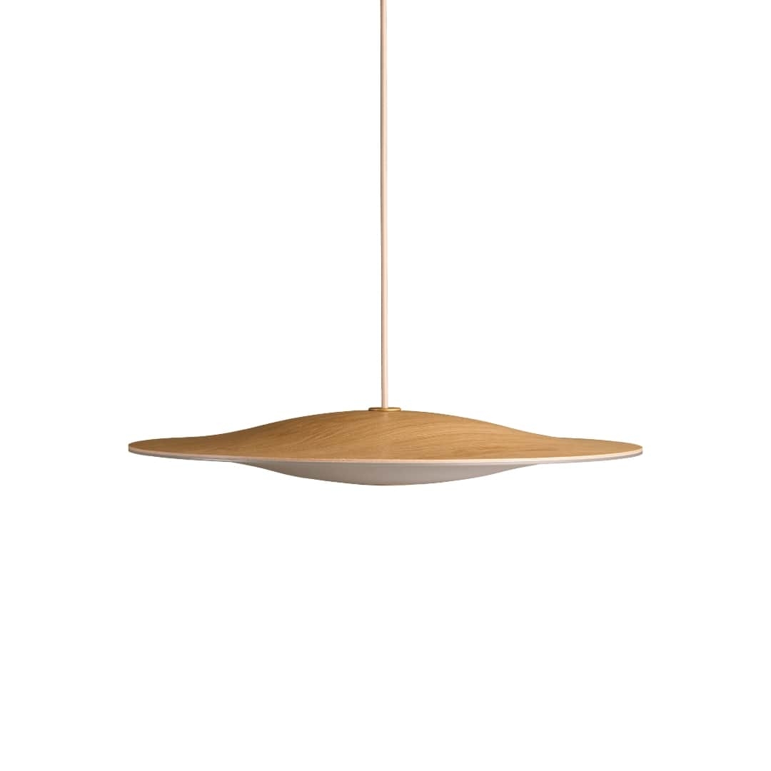 Sinus Wood 550p Eg Opal Glas Pendel fra Piet Hein