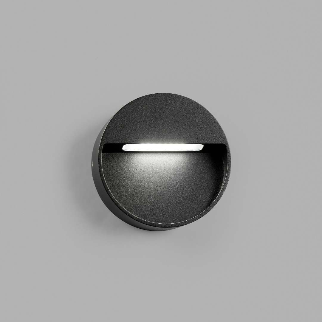 Serious 1 Væglampe Sort   Light Point fra Light-point