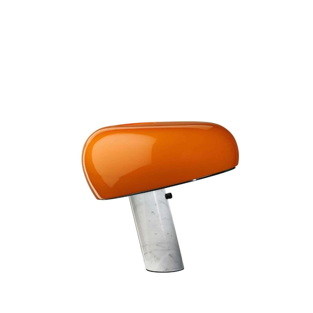 Snoopy Touch Orange Bordlampe     fra Flos