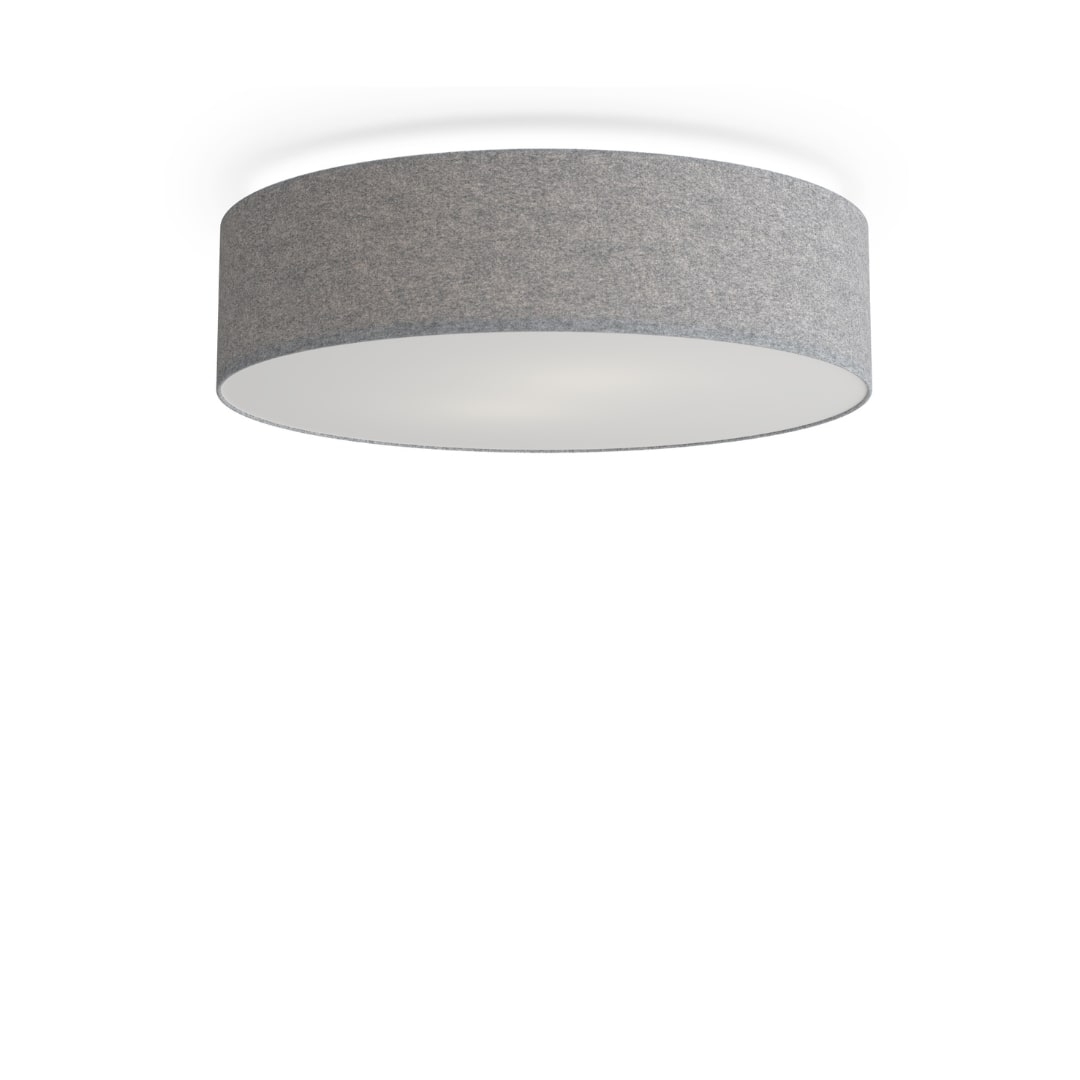 Soft Loftlampe ø44 Gråuld     fra Belid