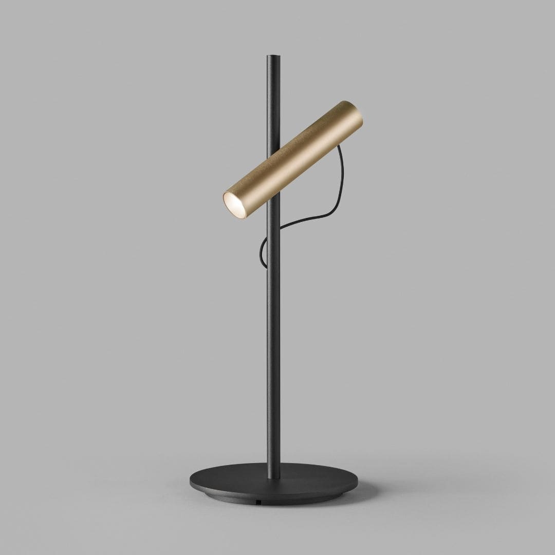 Spirit T1 Led Bordlampe Messing     2700k     Light Point fra Light-point