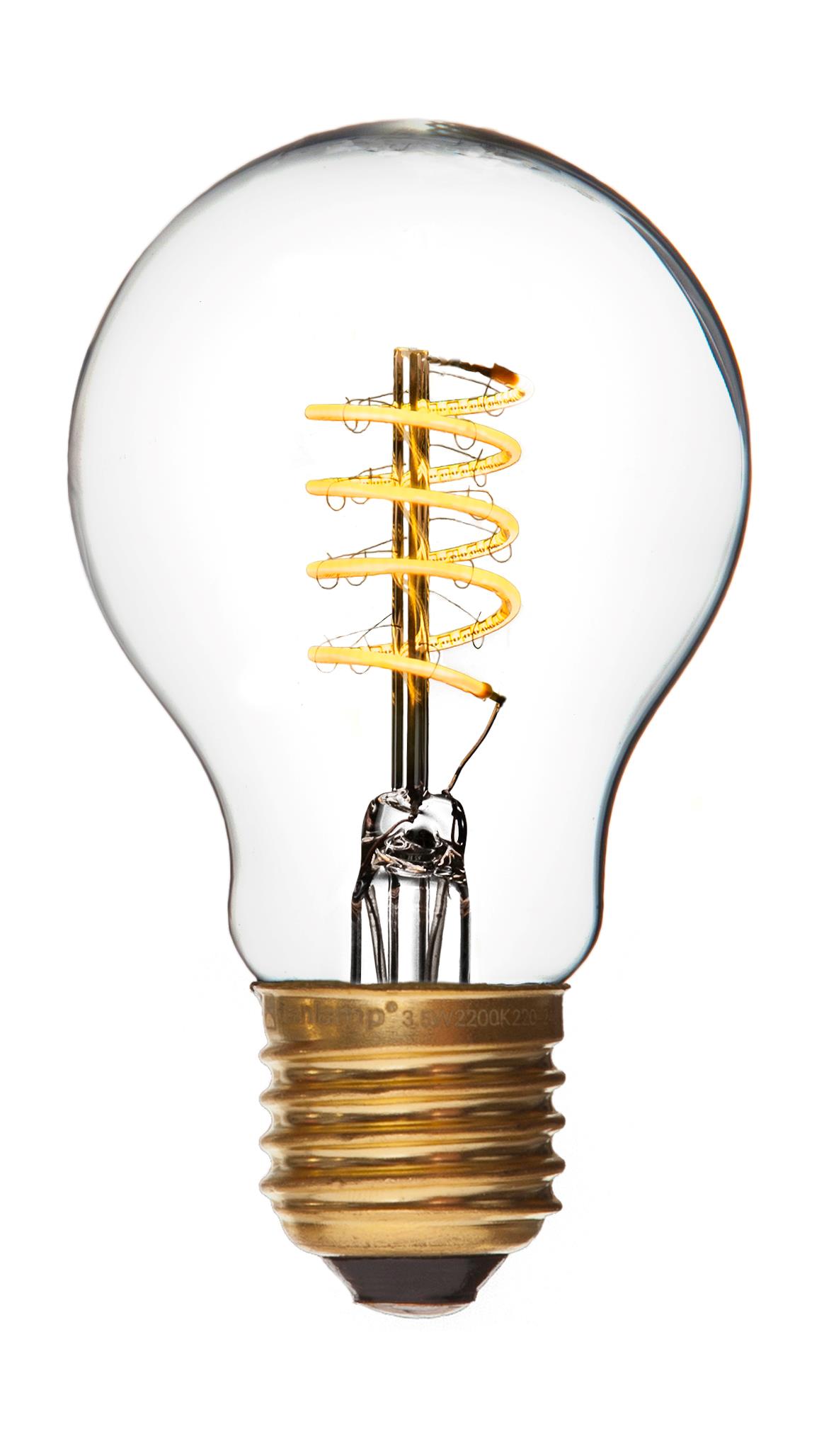 E27   4w Led Standard De Luxe Spiral fra Danlamp