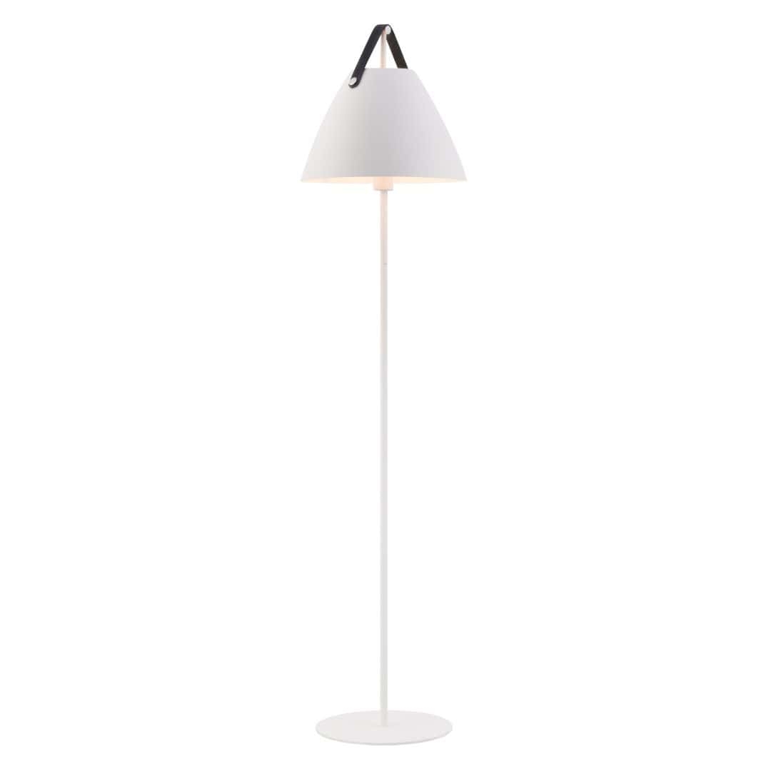 Strap Gulvlampe Hvid     fra Design For The People
