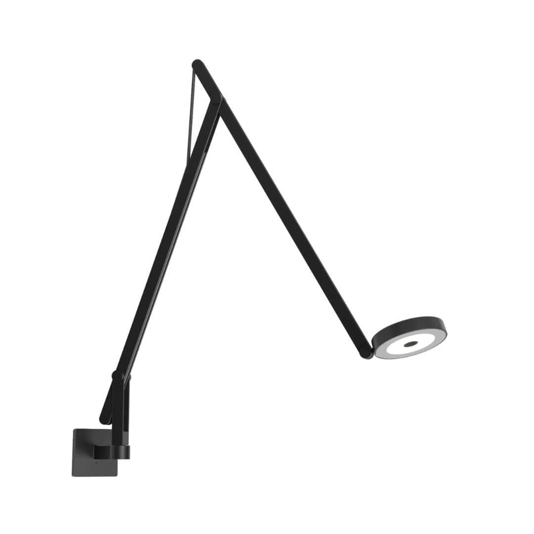 String W1 Væglampe   Dtw (dim To Warm)   Mat Sort Sort     fra Rotaliana