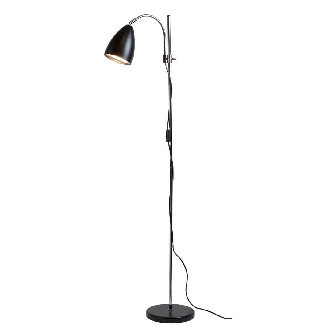 Sway Gulv Sort     fra Belid