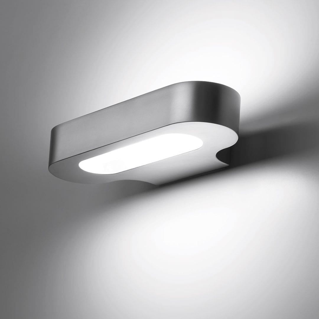 Talo Væglampe Led 21cm Silver 2700k     fra Artemide