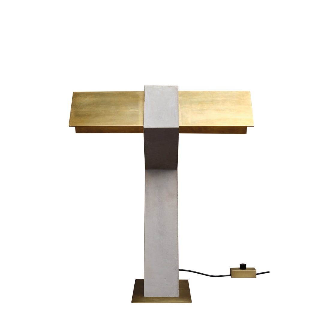 Tau Bordlampe Messing fra Dcw Editions