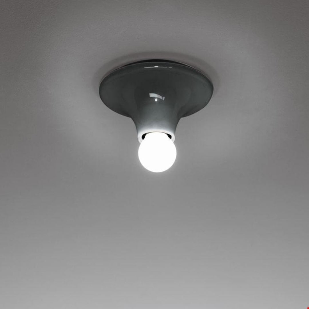 Teti Væg Loftlampe Antracit Grå     fra Artemide