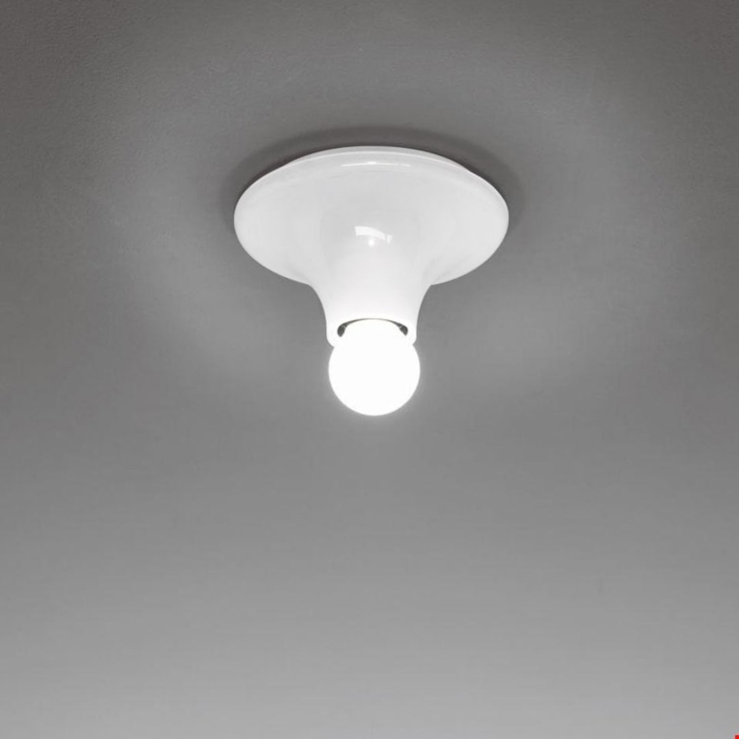 Teti Væg Loftlampe Hvid fra Artemide