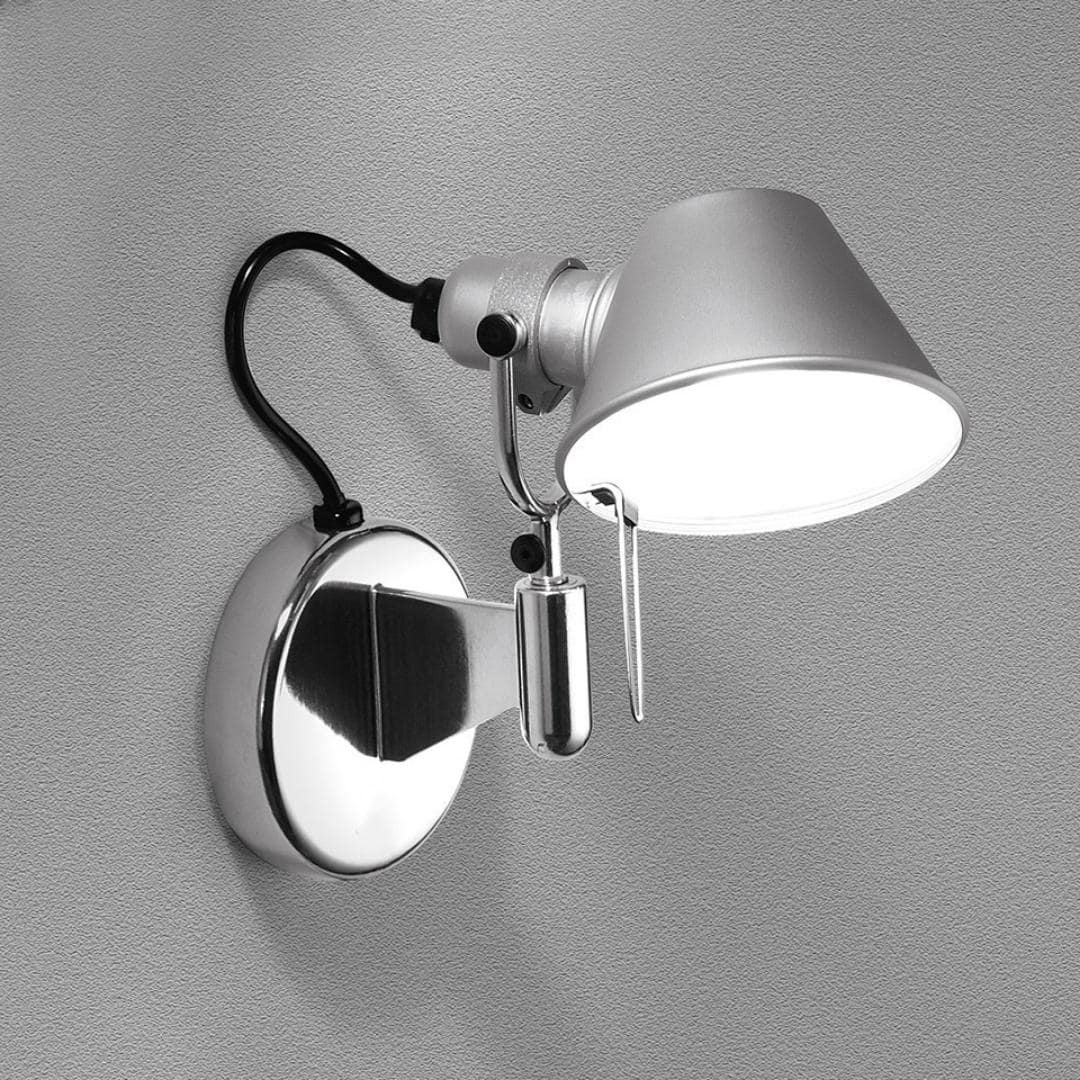 Tolomeo Micro Faretto Væglampe Alu U Afbryder     fra Artemide