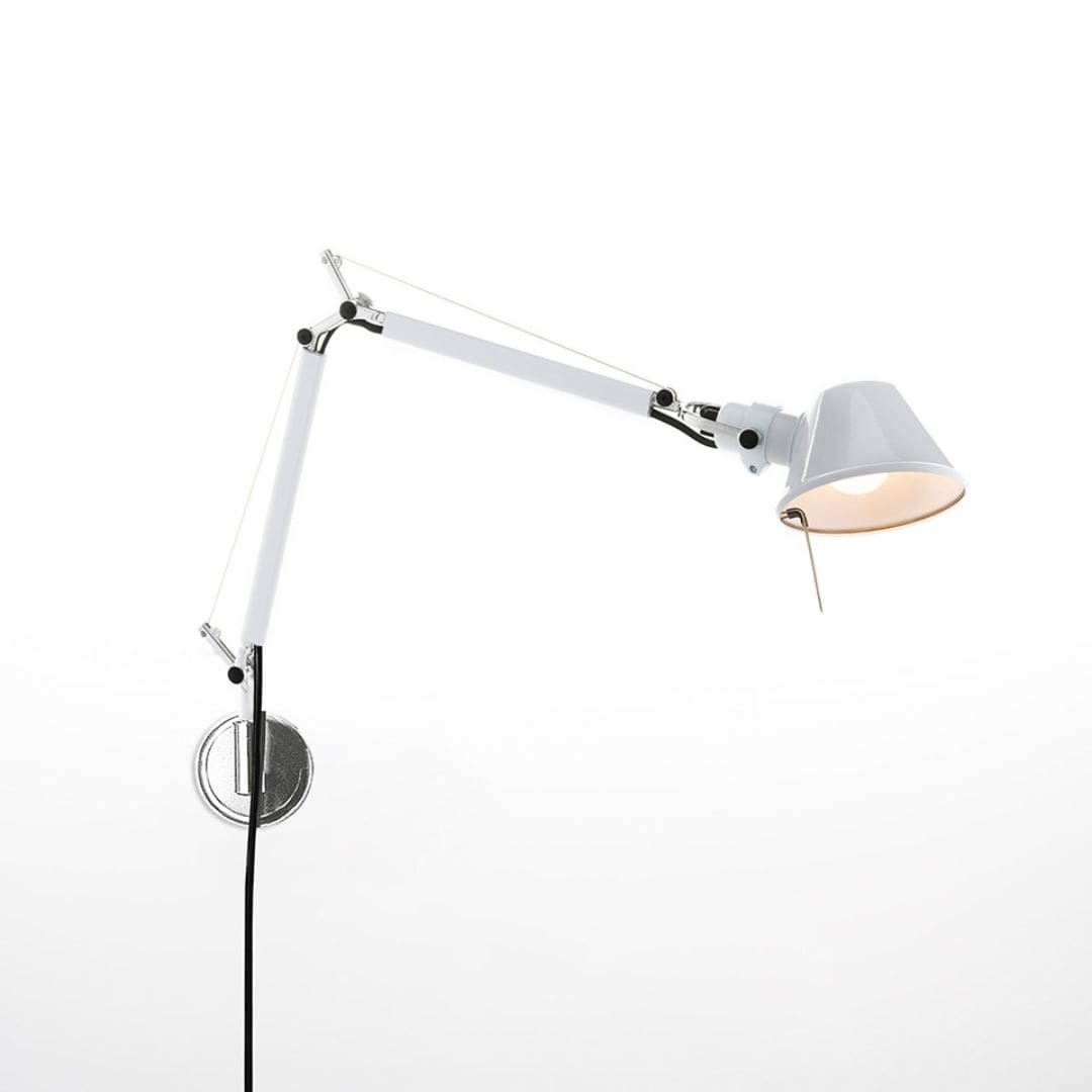 Tolomeo Micro Led Væglampe Blank Hvid     fra Artemide