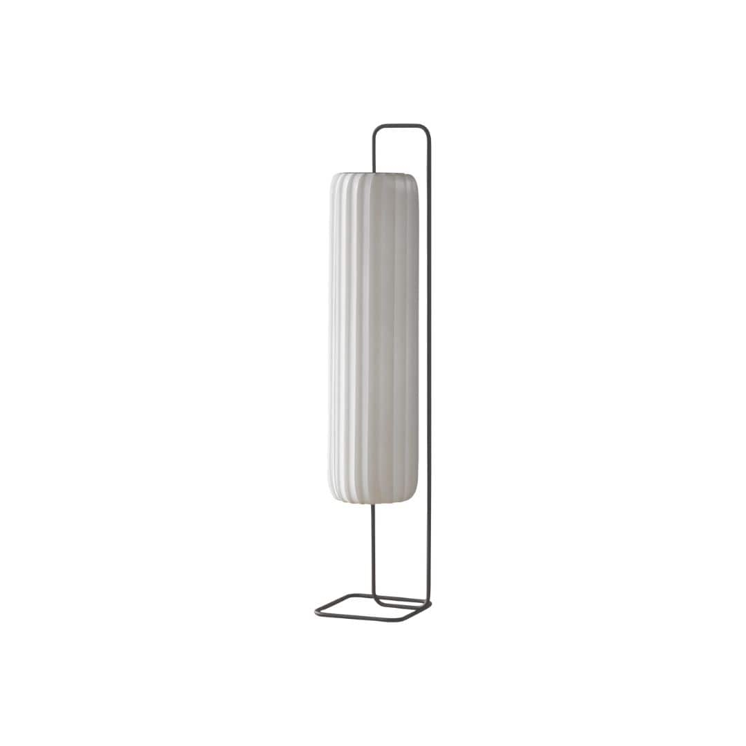 Tr37 Gulvlampe Hvid Polykarbonat ø25     fra Tom Rossau