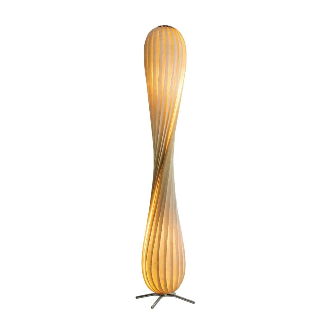 Tr7 Gulvlampe (materiale: Naturlig Birk) H: 148     fra Tom Rossau