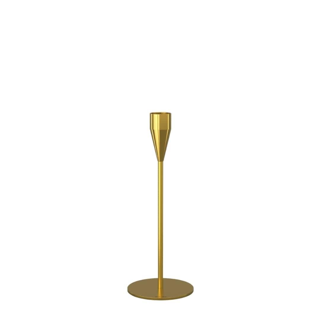 Venus Maxi Messing Lysestage 47,5 Cm (gulvstage)     fra Piet Hein