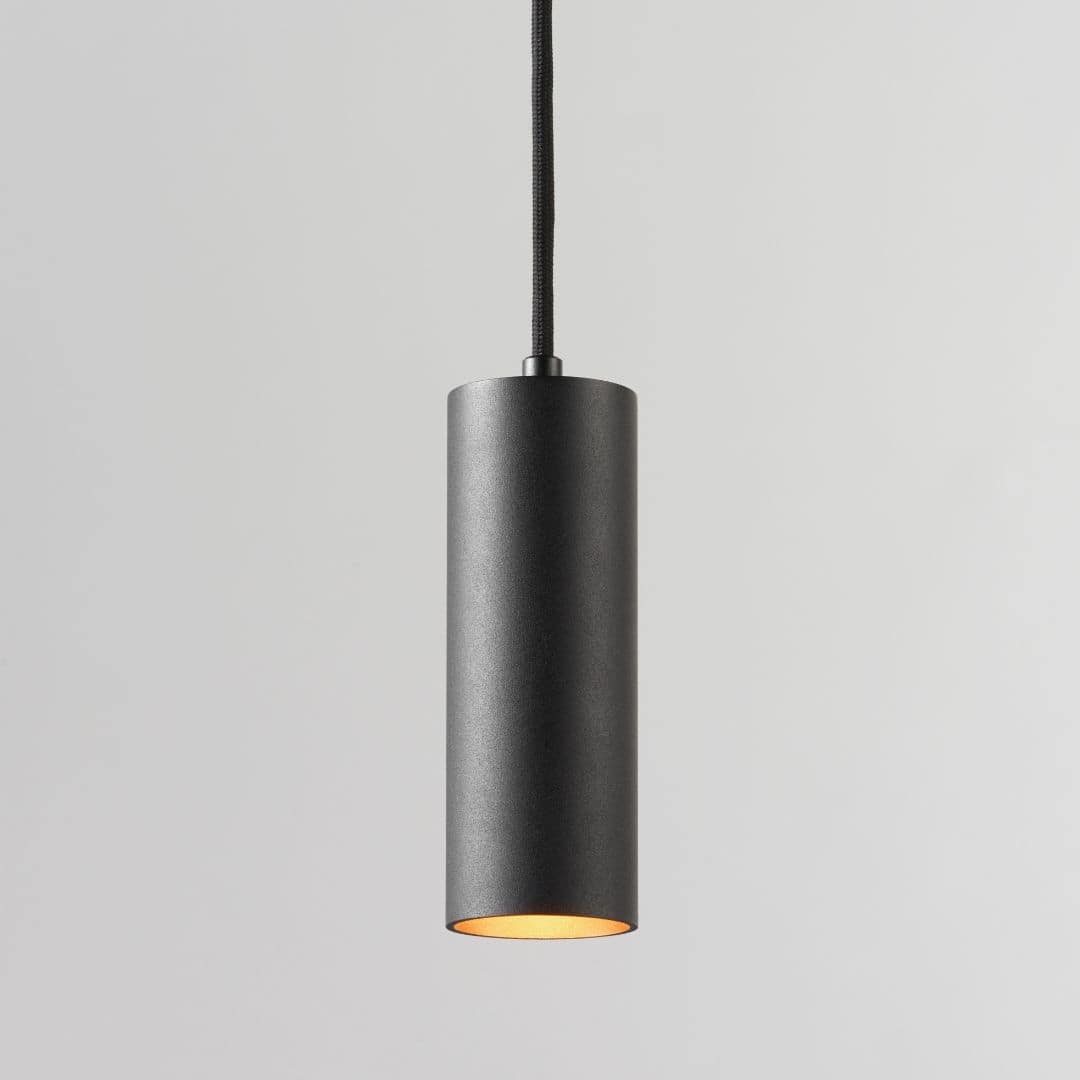 Zero Pendel S1 Sort Guld   Light Point fra Light-point