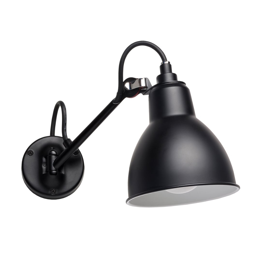 104 Badeværelse Væglampe Sort     fra Lampe Gras