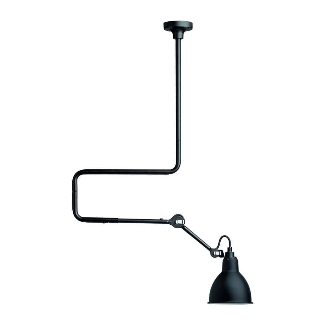312 Loftslampe Sort     fra Lampe Gras