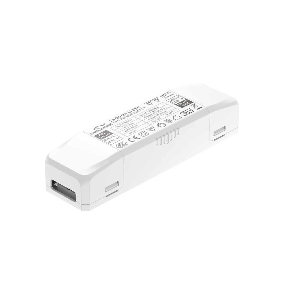 30w   24v Dc Strømforsyning   1,25a, Ip20 Indendørs fra Eaglerise