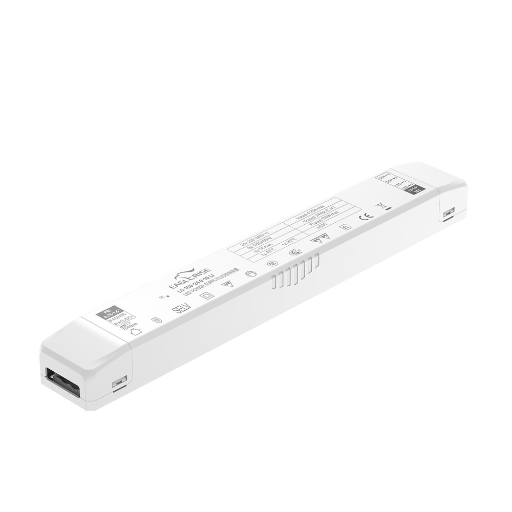 150w   24v Dc Dæmpbar Strømforsyning   6.25a, Ip20, 0 10v, Flicker Free fra Eaglerise