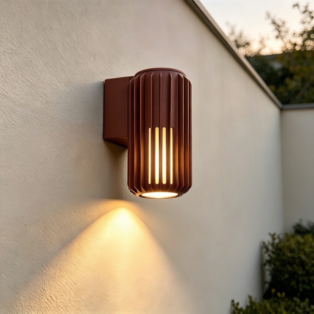 Fyron Wall Væglampe, Coffee   E27, Ip54 Udendørs fra Ledlife