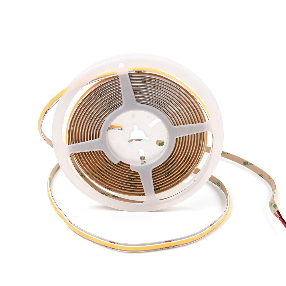 10m 17w M Dot Free Cob Led Strip Ra92   24v Dc, Ip20, 480 Led M   Kulør : Varm fra Ledlife