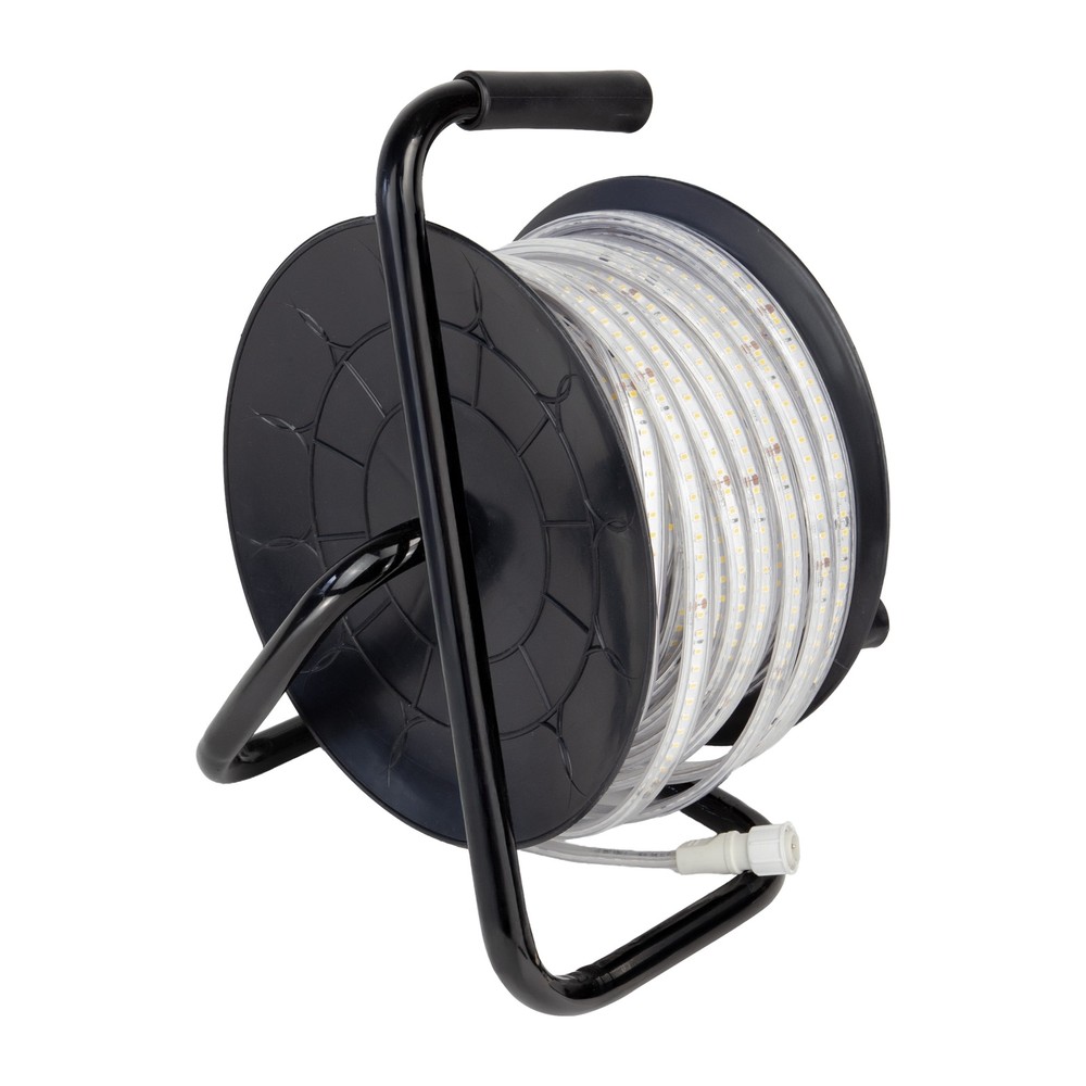 25m Rulle 8w M Led Strip   120 Led Pr. Meter, Ip65, 4000k, 600lm M, 8mm Bredde   Kulør : Neutral fra Spectrum