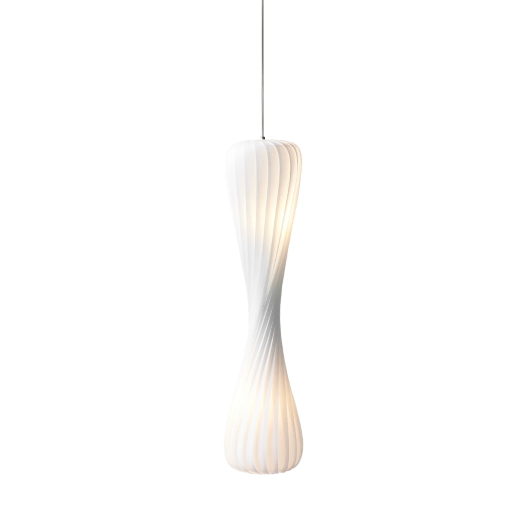 Tr7 Pendel Hvid (materiale: Polykarbonat   Papir & Plast) H: 112     fra Tom Rossau