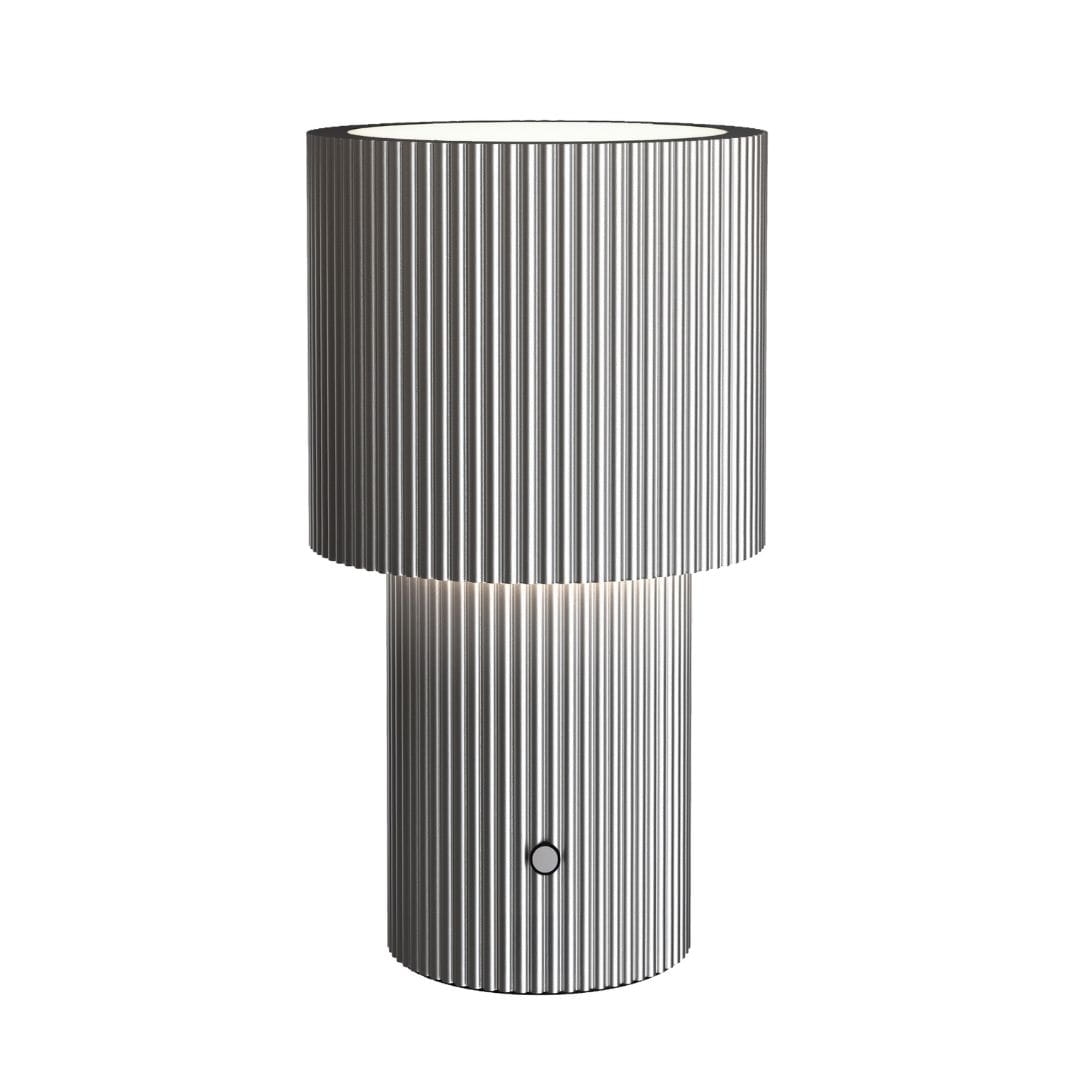 Iluma Bærbar Bodlampe   Silver     fra Herstal