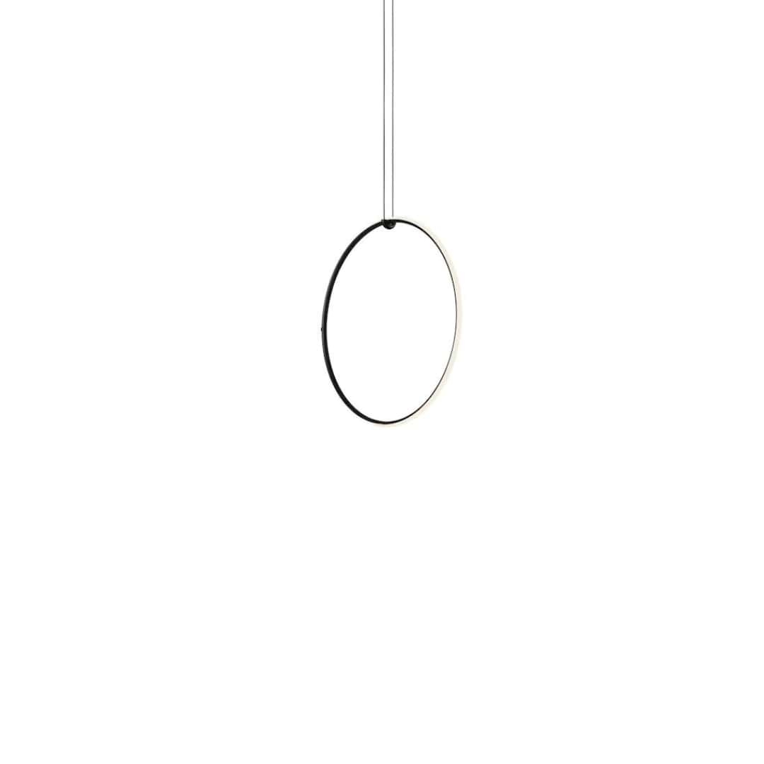 Arrangements Round Medium Pendel Sort     fra Flos