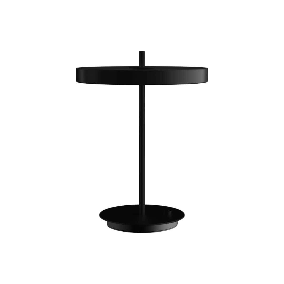 Asteria Bordlampe Sort M  Sort Base     fra Umage