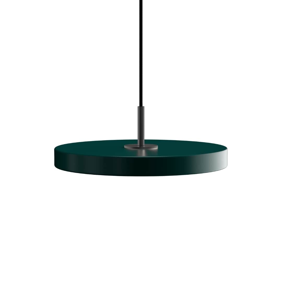 Asteria Plus Mini Pendel Forest Green M  Sorttop     fra Umage