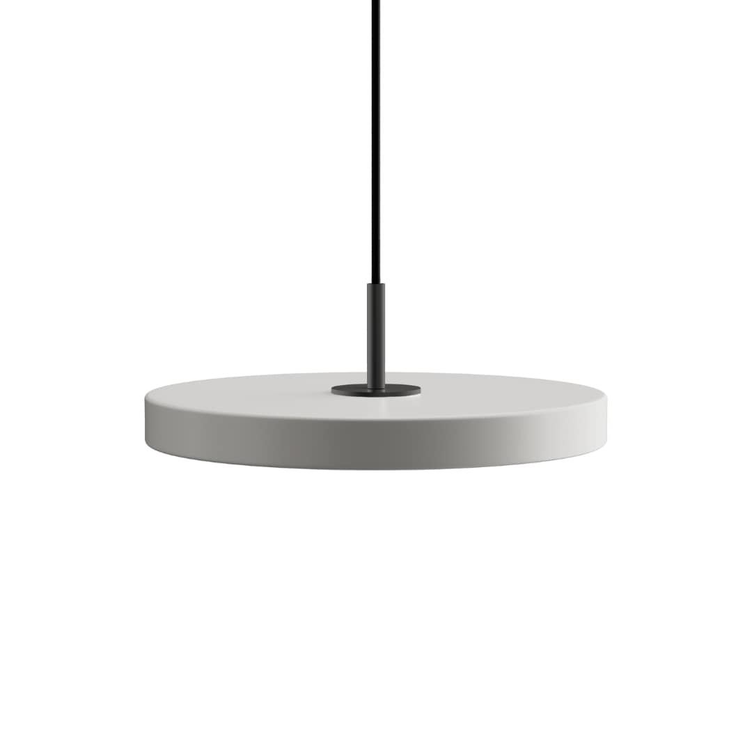 Asteria Plus Mini Pendel Nuance Mist M  Sorttop     fra Umage
