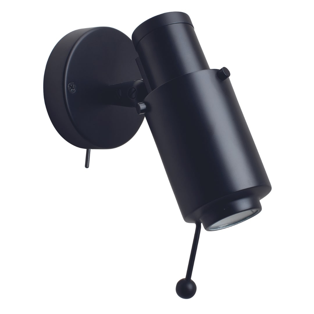 Biny Spot Mat Sort M Afbryder     fra Dcw Editions
