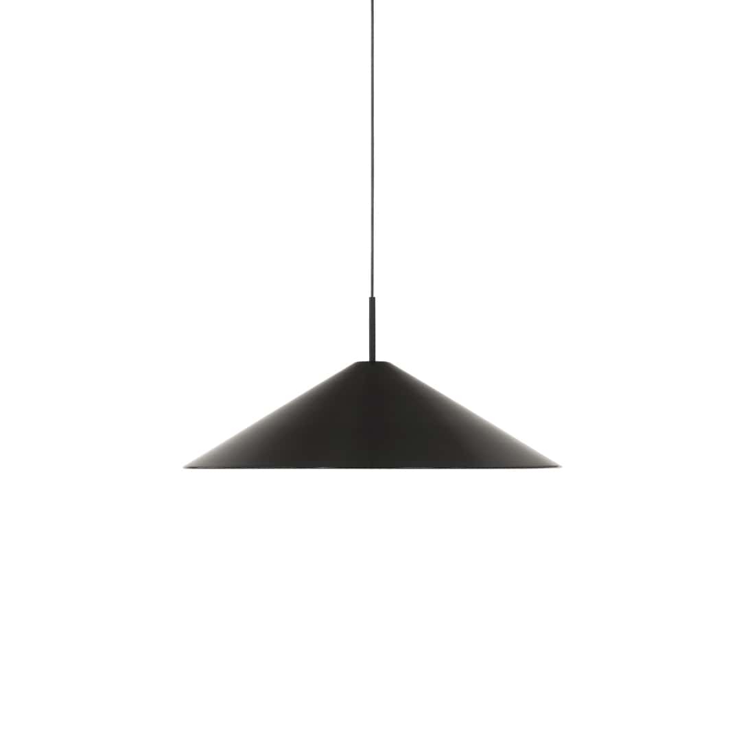 Brolly Pendel Anodiseret Sort ø70     fra New Works