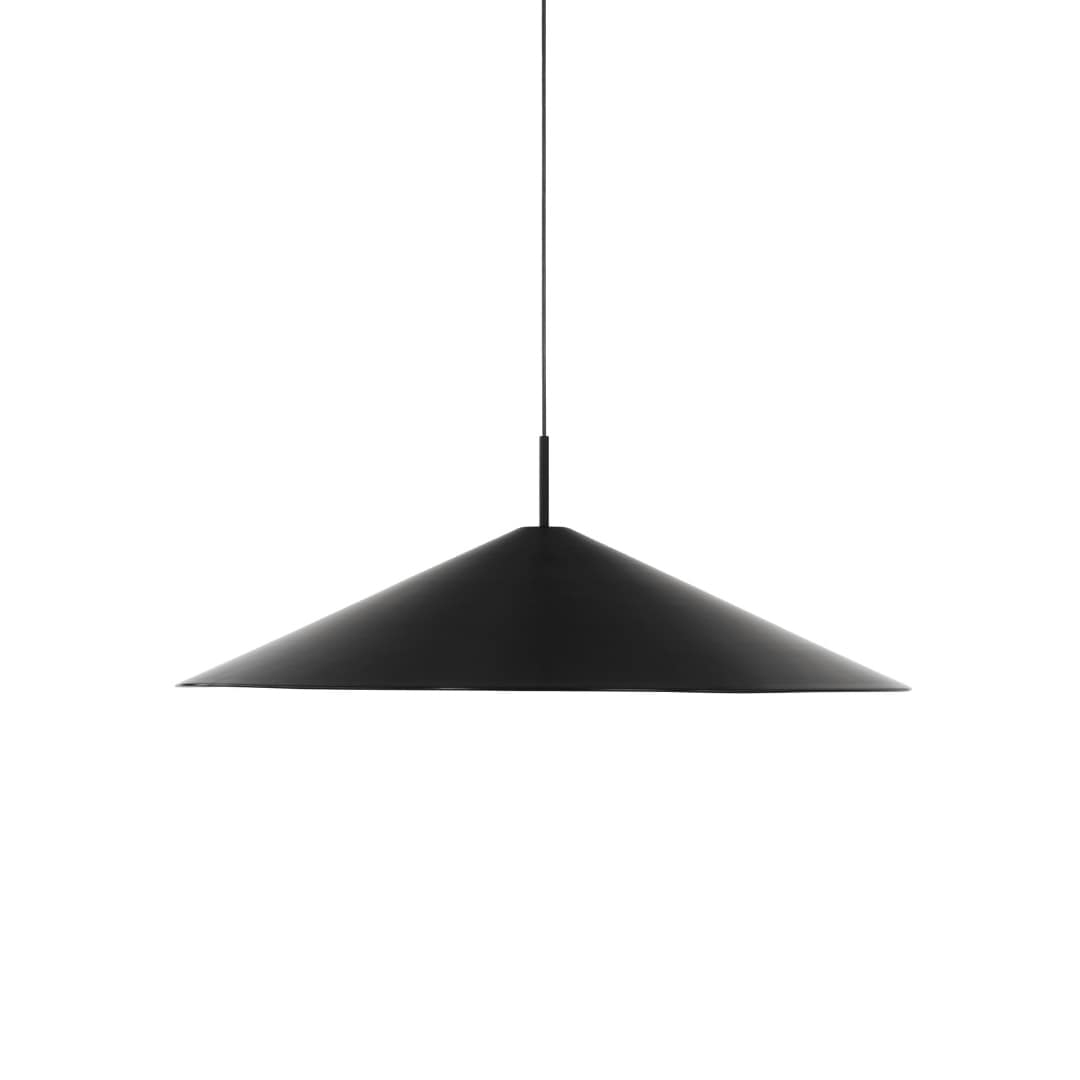 Brolly Pendel Anodiseret Sort ø90     fra New Works