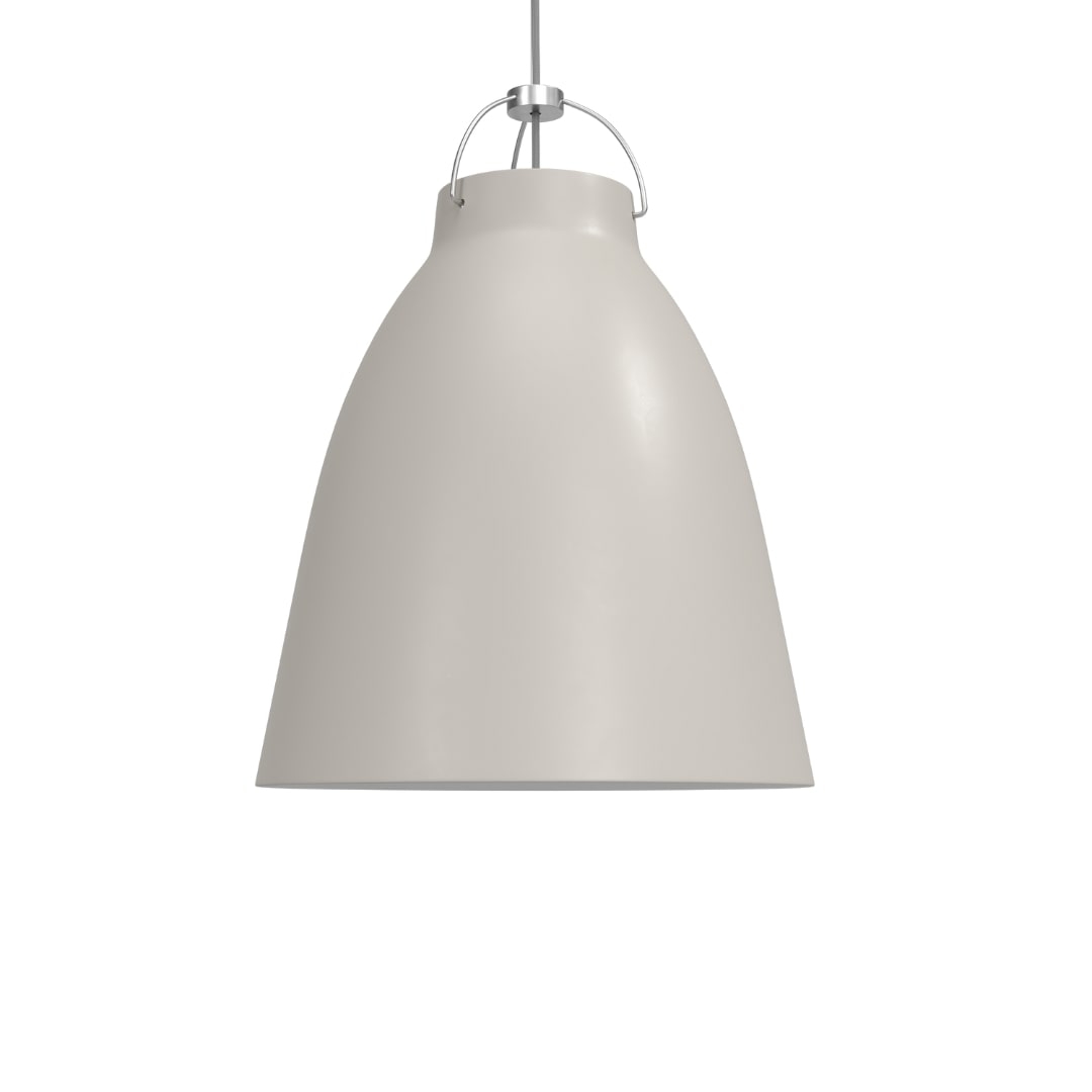 Caravaggio Pendel Warm Grey   P3 ø400mm fra Fritz Hansen