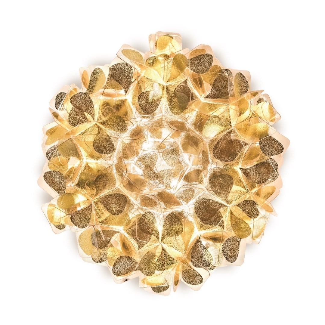 Clizia Loft Væglampe Medium Mama Non Mama Guld     fra Slamp