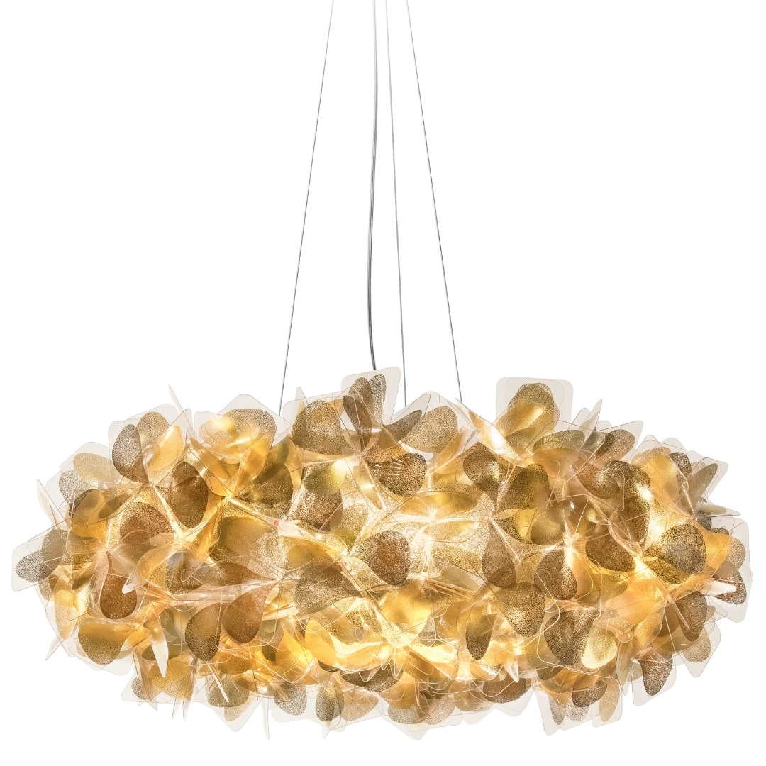 Clizia Pendel Large Mama Non Mama Guld Transparent Wire     fra Slamp