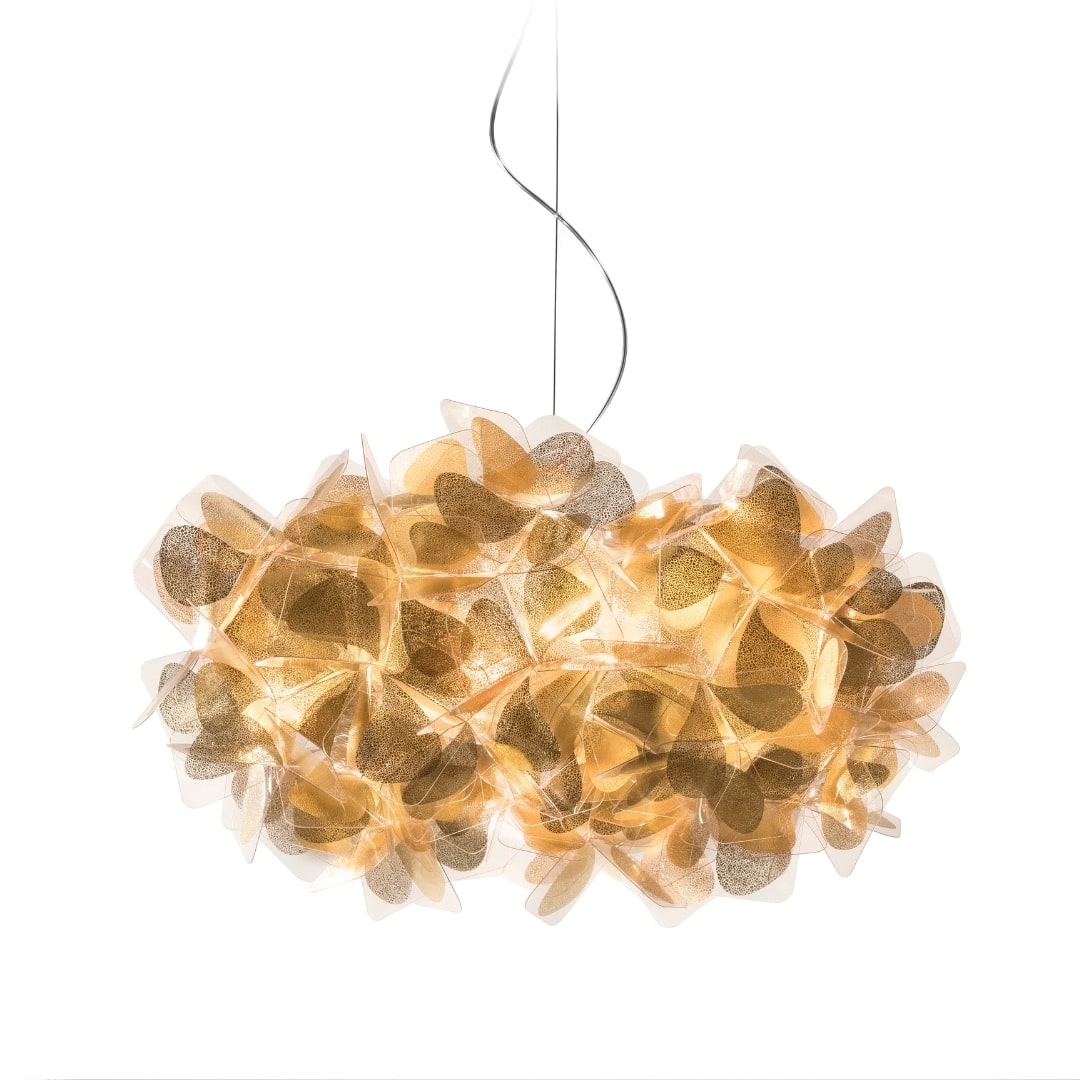 Clizia Pendel Mama Non Mama Guld Transparent Wire     fra Slamp